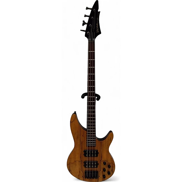 Used Laguna LB524SM Natural Electric Bass Guitar
