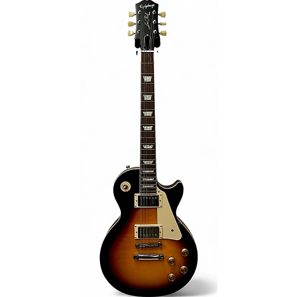 Used Epiphone 1959 Reissue Les Paul Standard Aged Dark Burst Solid Body Electric Guitar