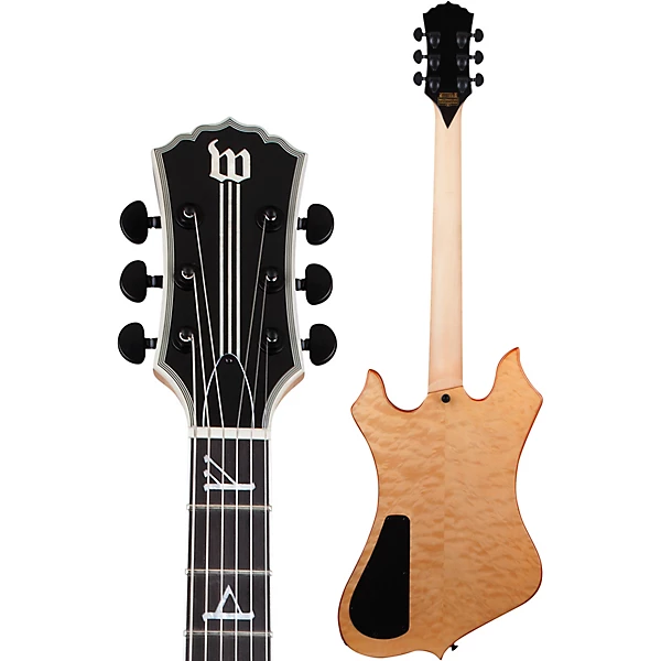 Wylde Audio Nomad Norse Dragon Bullseye Electric Guitar Rawtop 8 Wylde Audio Nomad Norse Dragon Bullseye Electric Guitar Rawtop
