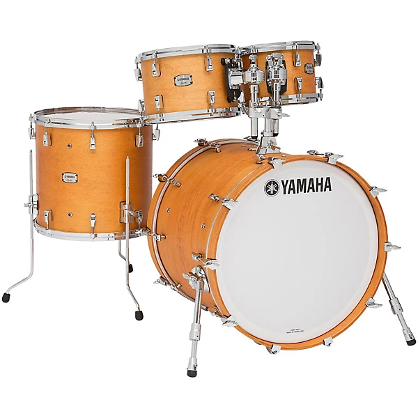 Yamaha Absolute Hybrid Maple 4-Piece Shell Pack With 22 Bass Drum Vintage Natural