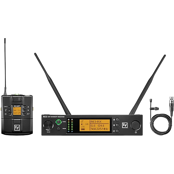 Electro-Voice Bodypack Set Omni Lavalier 560-596 MHz