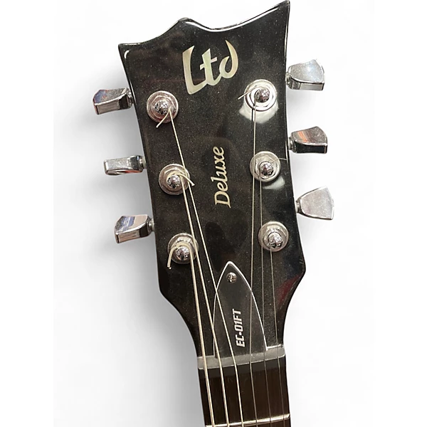 Used ESP EC-01FT Black Solid Body Electric Guitar 6 Used ESP EC-01FT Black Solid Body Electric Guitar