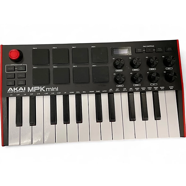 Used 2021 Akai Professional MPK Mini MKII MIDI Controller