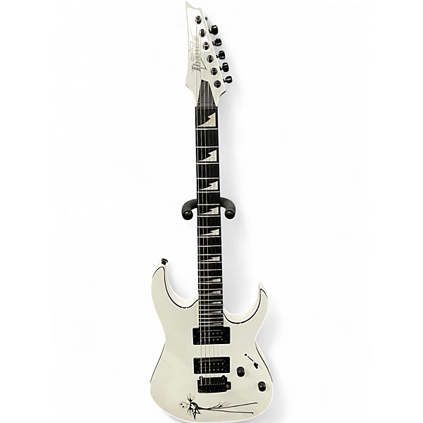 Used Ibanez grgr120120exwh Arctic White Solid Body Electric Guitar