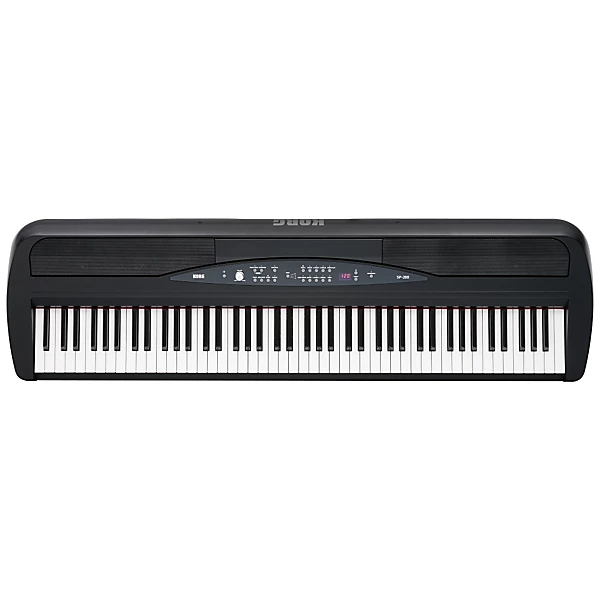 KORG SP-280 88-Key Digital Piano With Stand Black