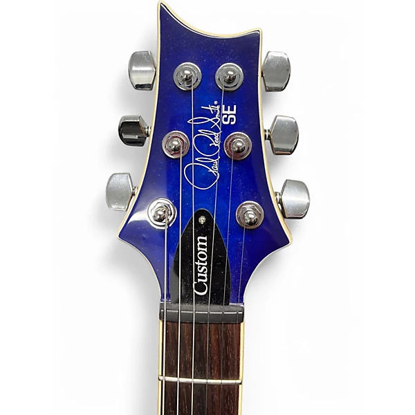 Used PRS SE Custom 22 Semi-Hollowbody BLUE Hollow Body Electric Guitar 6 Used PRS SE Custom 22 Semi-Hollowbody BLUE Hollow Body Electric Guitar