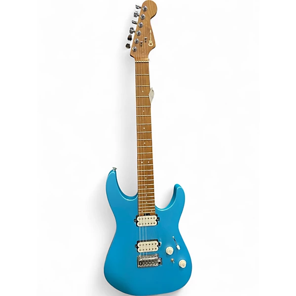 Used Charvel DK24 Frost Blue Solid Body Electric Guitar