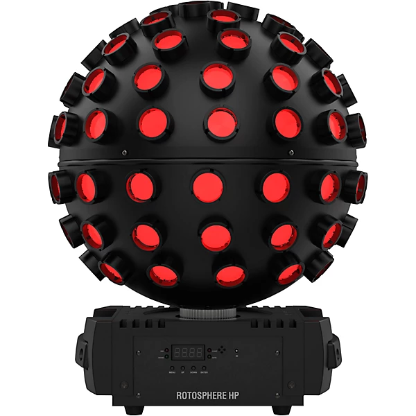 CHAUVET DJ Rotosphere HP High Powered 8 Color Mirror Ball Effect Black