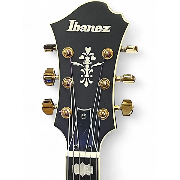 Used Ibanez PW3C Black Hollow Body Electric Guitar 6 Used Ibanez PW3C Black Hollow Body Electric Guitar