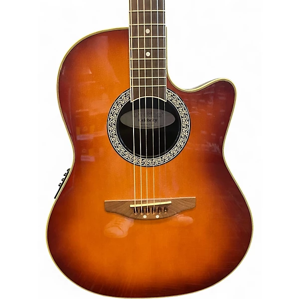 Used 1971 Ovation CC0572 Tone Sunburst Acoustic Electric Guitar