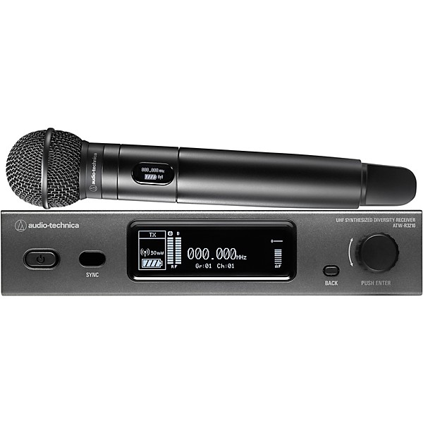 Audio-Technica Audio-Technica ATW-3212/C510 3000 Series Frequency-agile True Diversity UHF Wireless System Band DE2