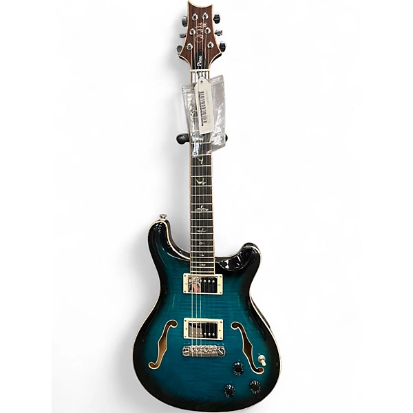 Used PRS Hollowbody II Piezo Peacock Blue Hollow Body Electric Guitar