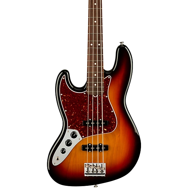 Fender American Professional II Jazz Bass Rosewood Fingerboard Left-Handed 3-Color Sunburst
