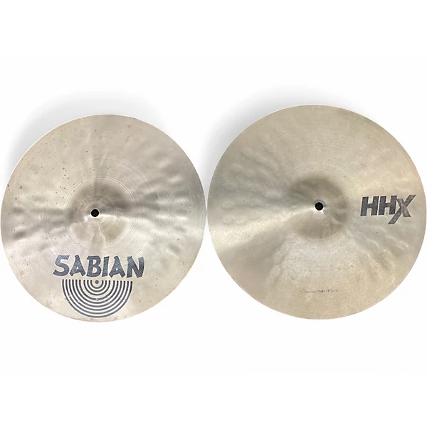 Used SABIAN 14in HHX Groove Hi Hat Pair Cymbal