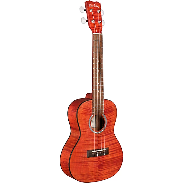 Cordoba 15CFM Flamed Mahogany Concert Ukulele Rose Red 6 Cordoba 15CFM Flamed Mahogany Concert Ukulele Rose Red