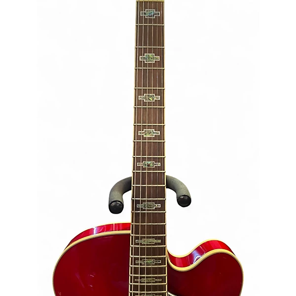 Used Ibanez AFS75T Artcore Candy Apple Red Hollow Body Electric Guitar 6 Used Ibanez AFS75T Artcore Candy Apple Red Hollow Body Electric Guitar