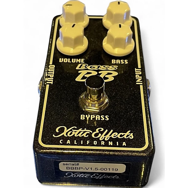 Used Xotic BB Preamp Overdrive Effect Pedal 4 Used Xotic BB Preamp Overdrive Effect Pedal