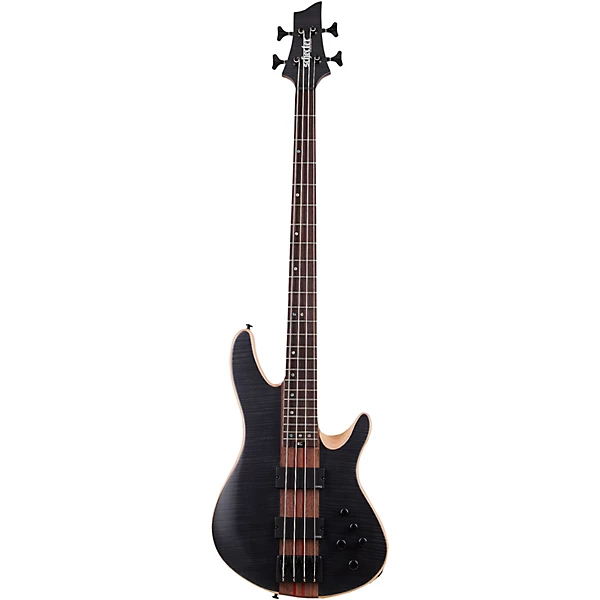 Schecter Guitar Research Charles Berthoud CB-4 Electric Bass See Thru Black Satin 6 Schecter Guitar Research Charles Berthoud CB-4 Electric Bass See Thru Black Satin