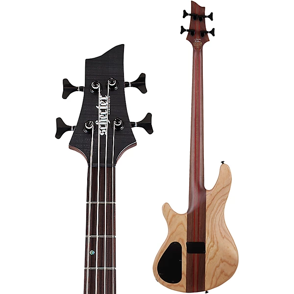 Schecter Guitar Research Charles Berthoud CB-4 Electric Bass See Thru Black Satin 8 Schecter Guitar Research Charles Berthoud CB-4 Electric Bass See Thru Black Satin