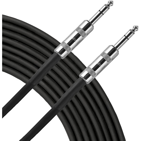 Livewire Advantage Interconnect Cable 1/4 TRS to 1/4 TRS 20 ft. Black