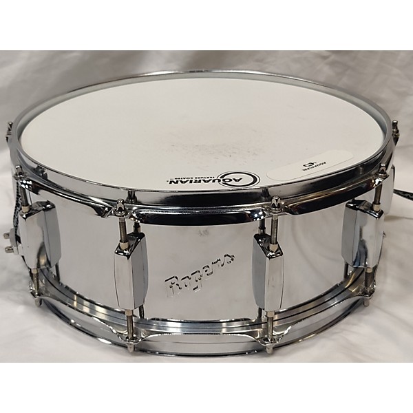 Used Rogers 5.5X14 Powertone Drum Chrome