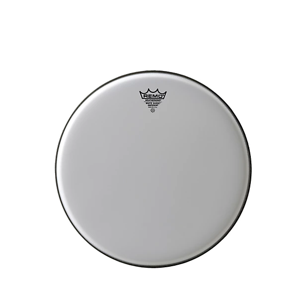 Remo White Suede Emperor Batter Drum Head 18 in.