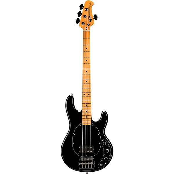 Ernie Ball Music Man Retro '70s StingRay Electric Bass Black 6 Ernie Ball Music Man Retro '70s StingRay Electric Bass Black