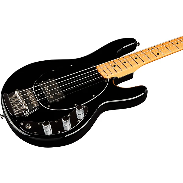 Ernie Ball Music Man Retro '70s StingRay Electric Bass Black 10 Ernie Ball Music Man Retro '70s StingRay Electric Bass Black