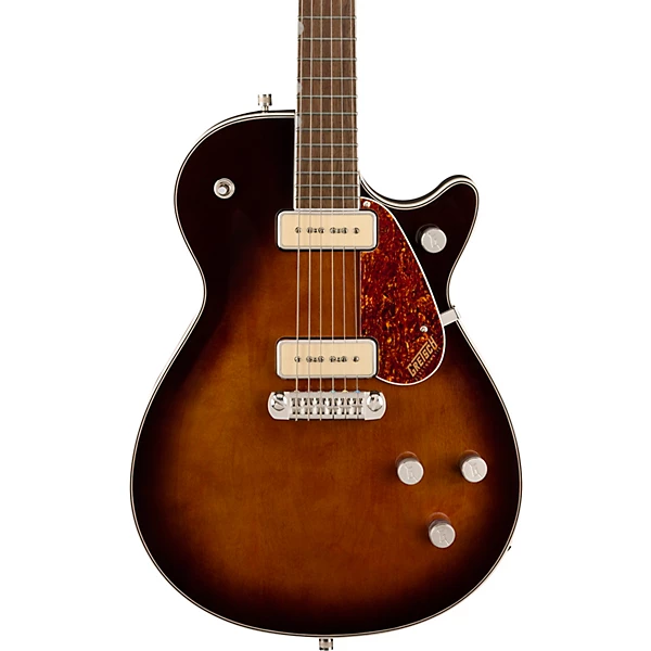 Gretsch Guitars G5210-P90 Electromatic Jet Two 90 Single-Cut with Wraparound Tailpiece Electric Guitar Single Barrel Burst