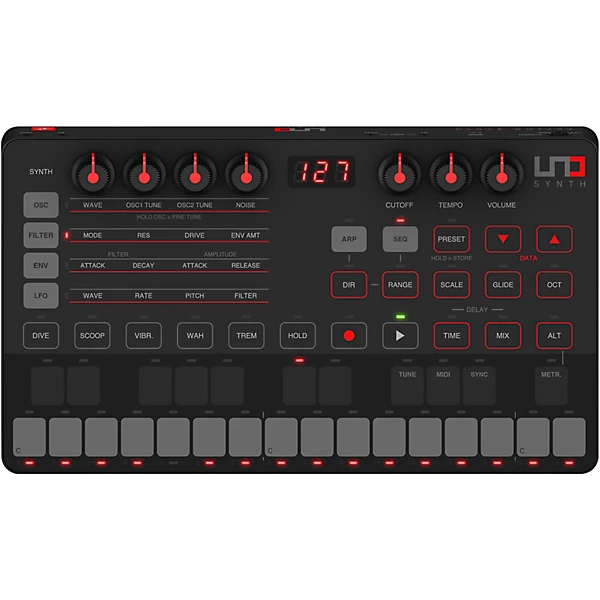 IK Multimedia UNO Synth Portable Analog Synthesizer