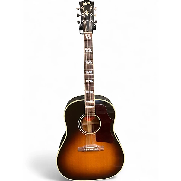 Used Gibson Southern Jumbo Vintage Sunburst Acoustic Electric Guitar