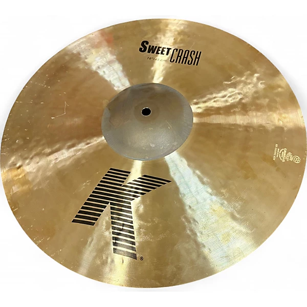 Used Zildjian 18in K Sweet Crash Cymbal