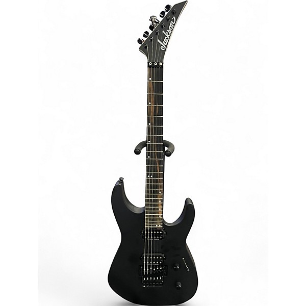 Used Jackson American Series VirtuosoSatin Black Solid Body Electric Guitar