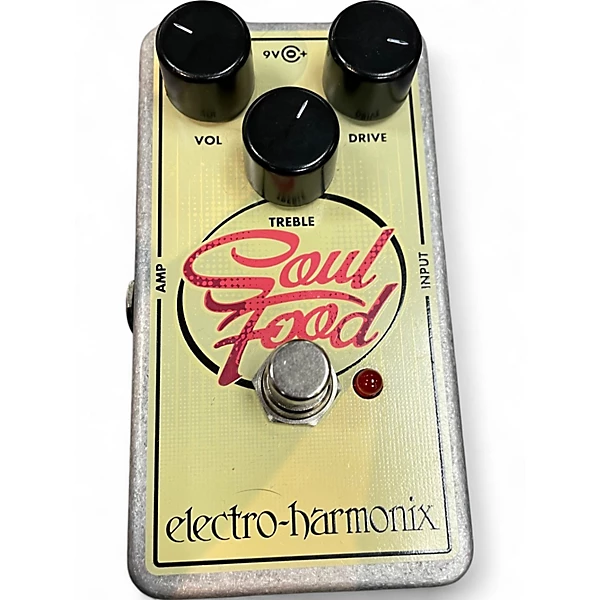 Used Electro-Harmonix Soul Food Overdrive Effect Pedal