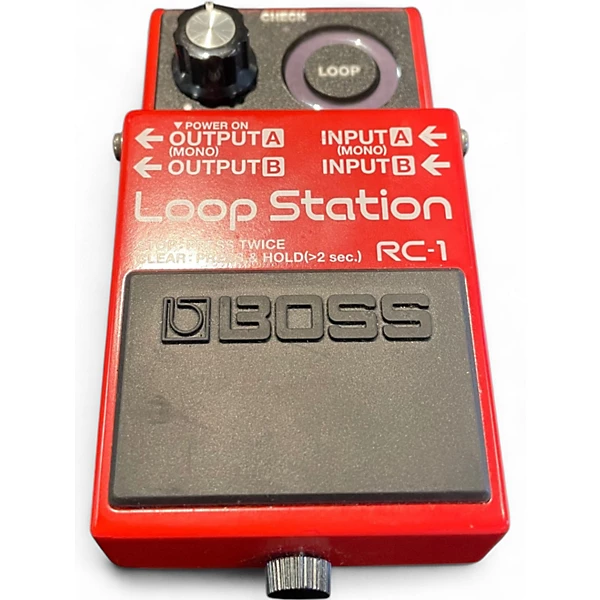 Used BOSS RC1 Loop Station Pedal