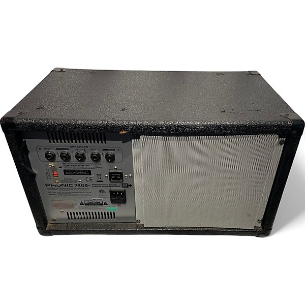 Used Phonic 740 Plus Powered Mixer 6 Used Phonic 740 Plus Powered Mixer