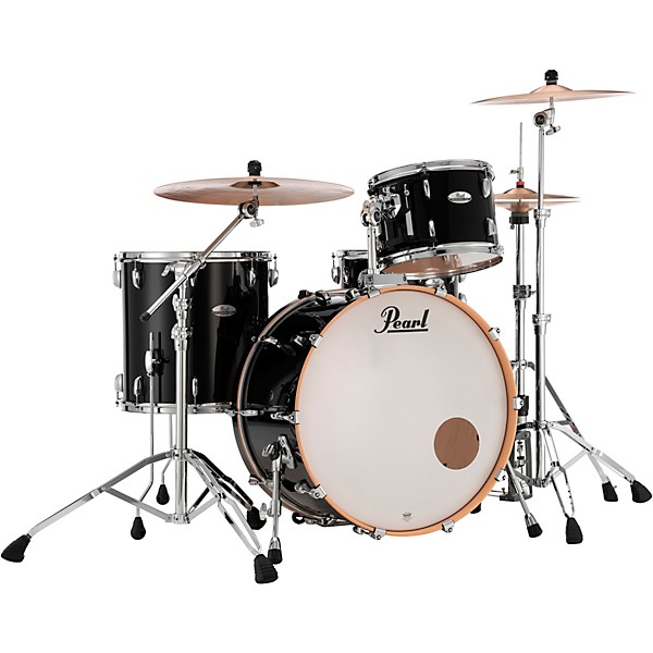 Pearl Professional Maple 3-Piece Shell Pack With 24 Bass Drum Piano Black
