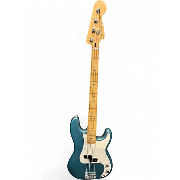 Used Fender Player Precision Bass BLUE Electric Bass Guitar