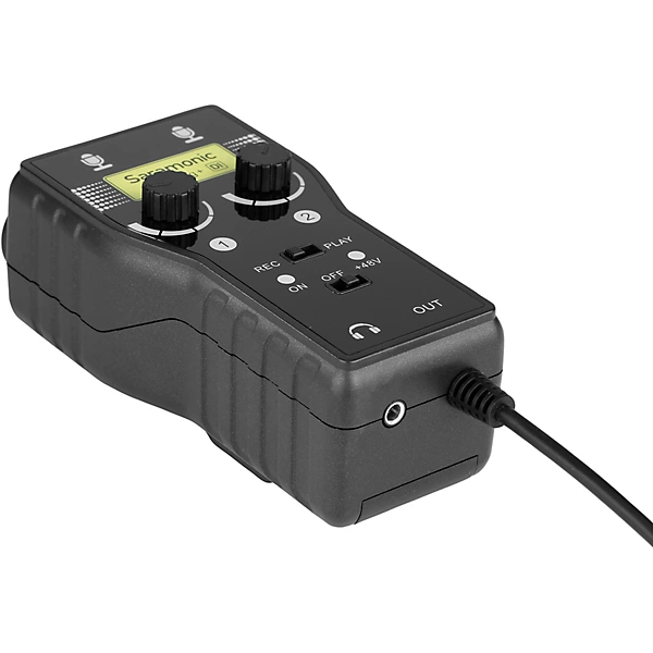 Saramonic SmartRig+DI (With Lightning Connector for iOS) 2-Channel XLR/3.5 mm Microphone Audio Mixer 4 Saramonic SmartRig+DI (With Lightning Connector for iOS) 2-Channel XLR/3.5 mm Microphone Audio Mixer