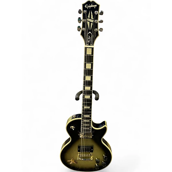 Used Epiphone Les Paul Custom Adam Jones Queen Bee By Mark Ryden Black Solid Body Electric Guitar
