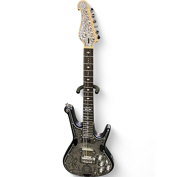 Used Teye Guitars GYPSY QUEEN PURPLE SPARKLE Solid Body Electric Guitar