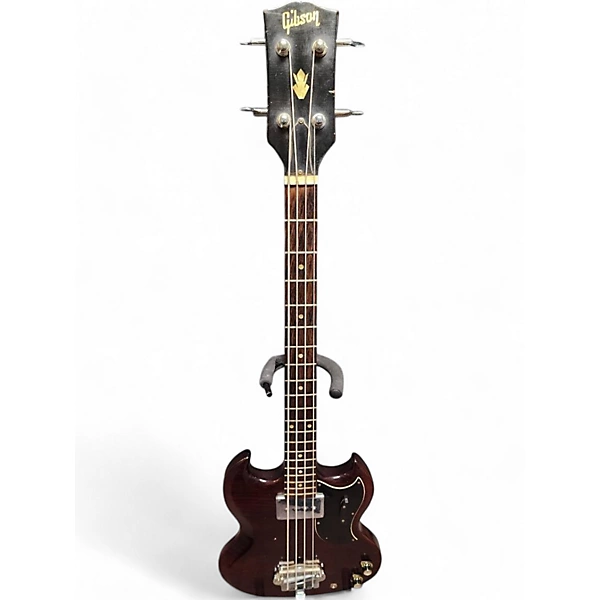 Vintage 1968 Gibson EB-0 Cherry Electric Bass Guitar