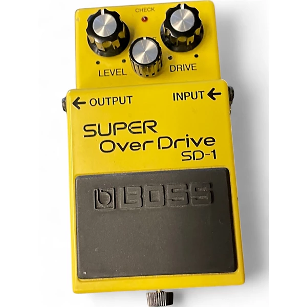 Used BOSS SD1 Super Overdrive Effect Pedal