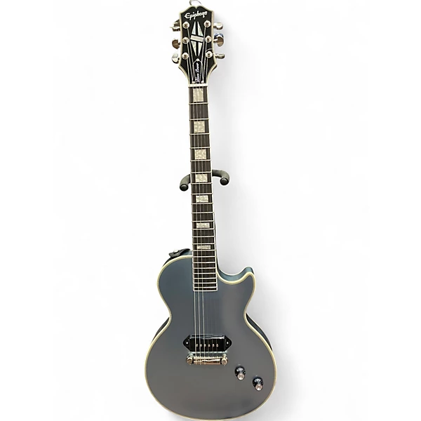 Used Epiphone JARED JAMES NICHOLS BLUES POWER LES PAUL CUSTOM AGED PELHAM BLUE Solid Body Electric Guitar