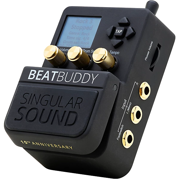Singular Sound BeatBuddy 10th Anniversary Limited Edition Footpedal Drum Machine Black 6 Singular Sound BeatBuddy 10th Anniversary Limited Edition Footpedal Drum Machine Black