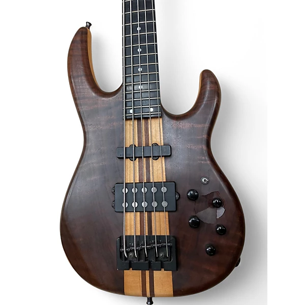Used Carvin LB75 Natural Electric Bass Guitar