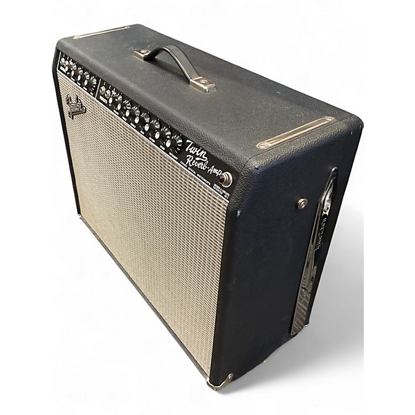 Used Fender 1965 Reissue Twin Reverb 85W 2x12 Tube Guitar Combo Amp 6 Used Fender 1965 Reissue Twin Reverb 85W 2x12 Tube Guitar Combo Amp