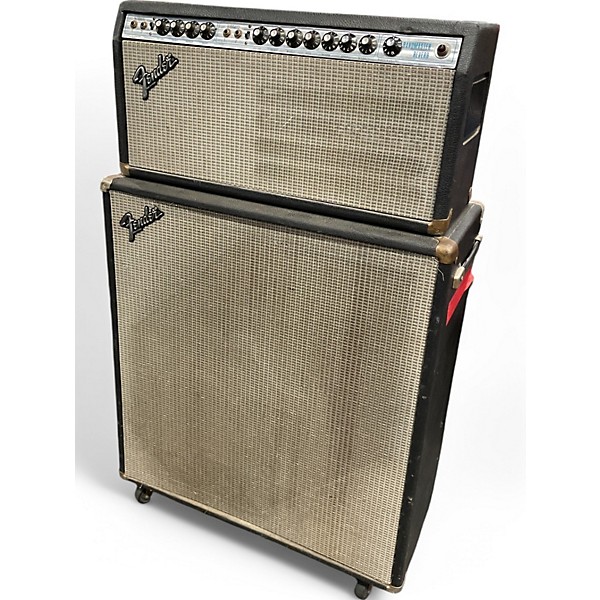 Used 1978 Fender Bandmaster Reverb Guitar Stack