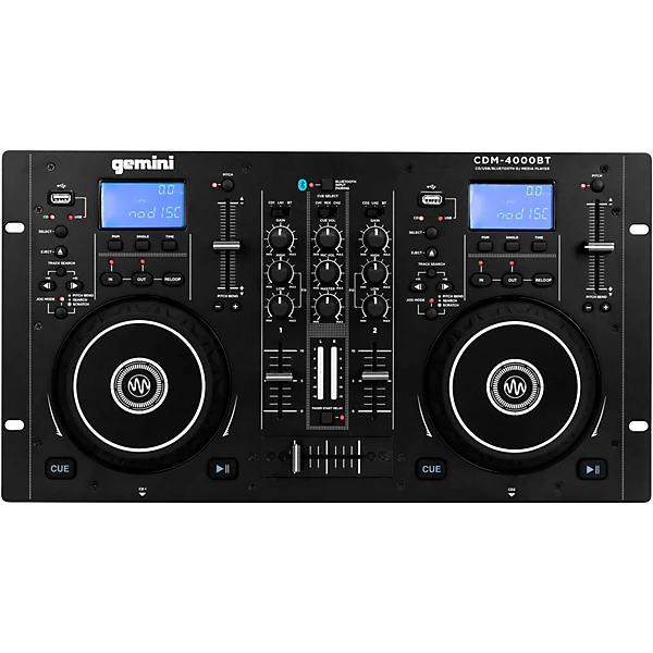 Gemini CDM-4000BT CD/MIXER Combo Player With BT Input