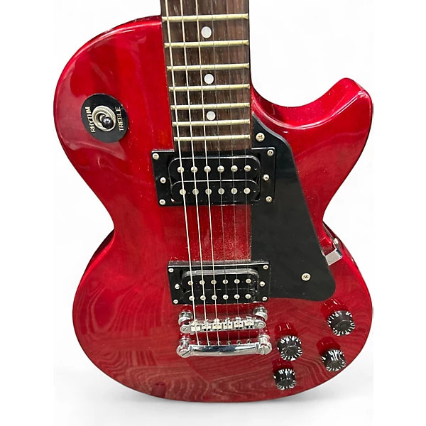 Used Epiphone Les Paul Studio Wine Red Solid Body Electric Guitar 4 Used Epiphone Les Paul Studio Wine Red Solid Body Electric Guitar